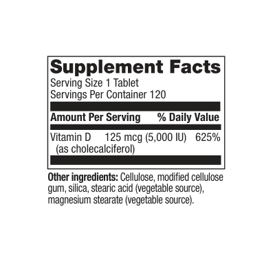 Vitamin D3 5000 IU