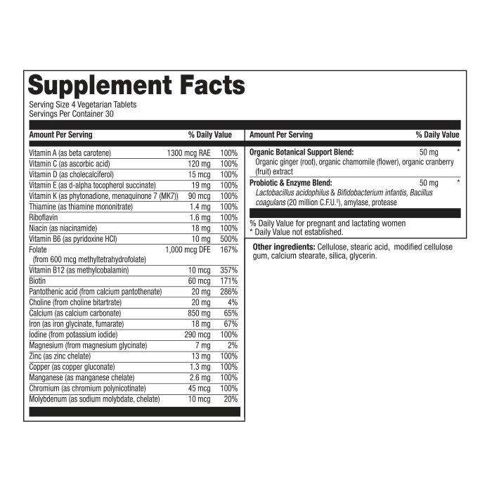 Advanced Prenatal Multi 120ct