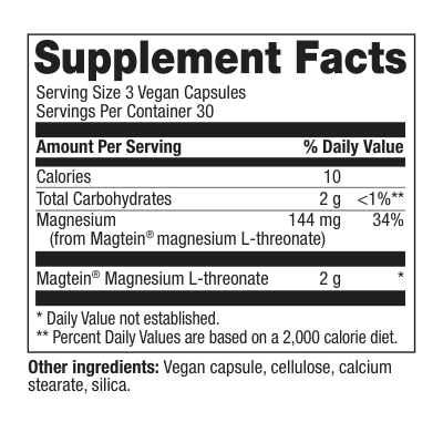 Magtein Magnesium L-Threonate 90ct