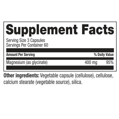 Magnesium Glycinate 400mg