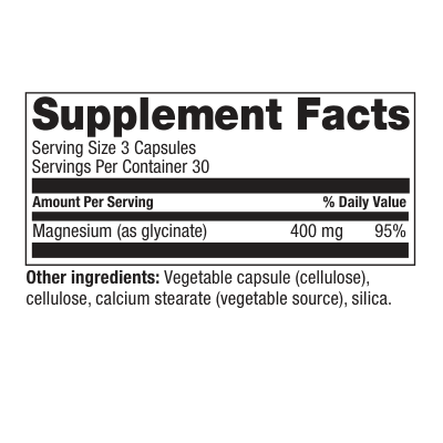 Magnesium Glycinate 400mg