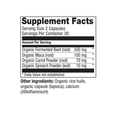 Fermented Beet with Maca 60ct