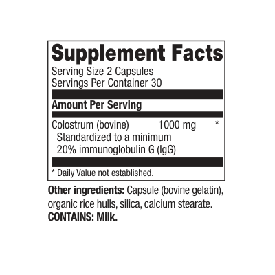 Colostrum Caps 60ct