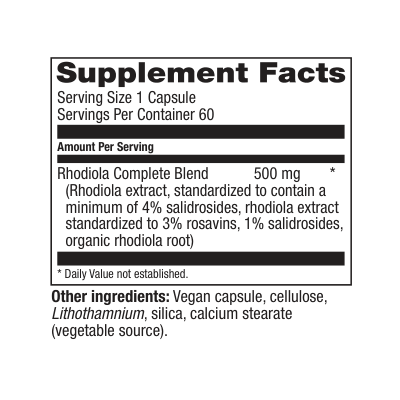 Rhodiola Complete 60ct