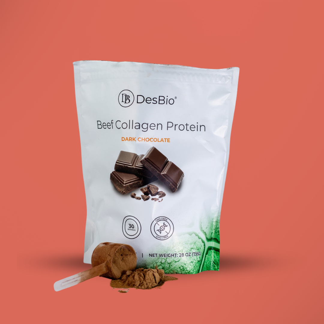 Beef Collagen Protein Dark Chocolate Powder